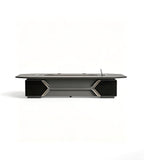 現代灰色實木雙層枱面會議枱 Modern Grey Solid Wood Conference Table