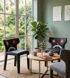 Monster Pattern Quilted Lounge Chair
