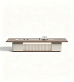 格柵藝術商務會議桌 Fluted Artistry Business Conference Table