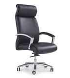 商務黑色真皮高背主管椅 Black Leather Executive Chair