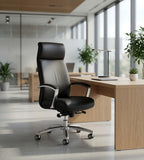 商務黑色真皮高背主管椅 Black Leather Executive Chair