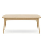 北歐原木色長方形茶几 Nordic Natural Wood Rectangular Coffee Table
