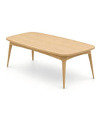 Nordic Natural Wood Rectangular Coffee Table