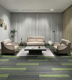 拼接設計三人沙發	Contrast Design Three-Seater Sofa