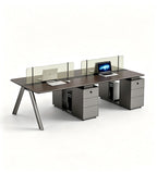 Modern Business Double-Sided Screen Workstation