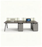 Modern Business Double-Sided Screen Workstation