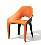 Two-Tone Hollow-Back Lounge Chair