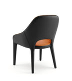 Two-Tone Hollow-Back Lounge Chair