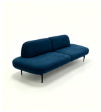 Comfortable Fabric Sofa with Metal Legs