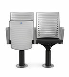 現代鋁合金帶扶手獨立腳禮堂椅 Modern Aluminum Auditorium Chair