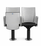 Modern Aluminum Auditorium Chair with Armrests