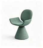 Modern Creative Green Fabric Swivel Leisure Chair