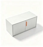 Minimalist Low-Profile Steel Cabinet