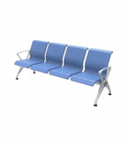 Modern Blue PU Multi-Seater Waiting Chair