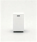 純白簡約活動櫃	Minimalist White Mobile Pedestal