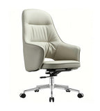 高背弧線扶手大班椅	High-Back Curved Design Executive Chair with Armrests