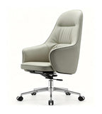 高背弧線扶手大班椅	High-Back Curved Design Executive Chair with Armrests