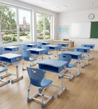 按壓式升降學生桌	Quick-Release Student Desk