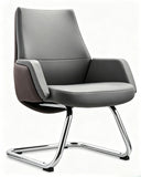 時尚弓形腳扶手會議椅	Stylish Cantilever Conference Chair with Armrests