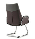 時尚弓形腳扶手會議椅	Stylish Cantilever Conference Chair with Armrests