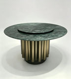 奢石圆餐桌Luxury Stone Round Dining Table
