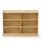 簡約原木色實木六格幼稚園玩具儲物櫃 Minimalist Solid Wood Kindergarten Toy Cabinet