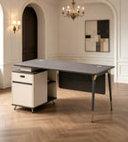辦公桌輕奢多功能收納 Light luxury multifunctional storage desk