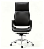 Black & White Two-Tone Five-Star Base Executive Chair