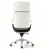Black & White Two-Tone Five-Star Base Executive Chair