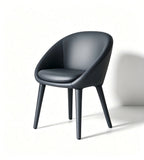 Curved Wrap-Around Lounge Chair