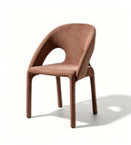 Hollow-Back Curved Lounge Chair