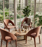鏤空弧型休閒椅 Hollow-Back Curved Lounge Chair