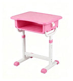 Screw-Adjustable Height Study Desk
