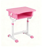 Screw-Adjustable Height Study Desk