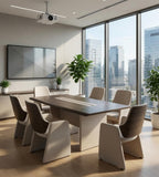 現代商務雙色會議桌 Modern Business Two-Tone Conference Table