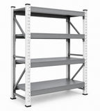 Warehouse and Commercial High Load-Bearing 4-Tier Heavy Duty Shelving