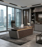 頂級懸浮設計老闆台 Premium Floating-Design Executive Desk