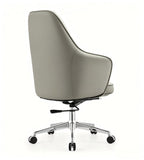 中背弧線扶手大班椅	Mid-Back Curved Armrest Executive Chair