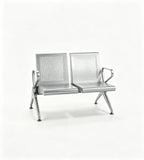 現代灰色鋼架帶扶手排椅 Modern Grey Steel  Waiting Chair