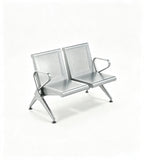 現代灰色鋼架帶扶手排椅 Modern Grey Steel  Waiting Chair