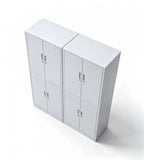 雙層對開鋼製文件櫃 Two-Tier Steel Swing-Door Filing Cabinet