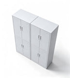 雙層對開鋼製文件櫃 Two-Tier Steel Swing-Door Filing Cabinet