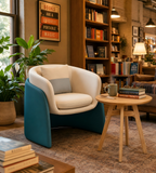 Nordic Ash Wood Round Coffee Table