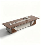 Geometric Design Business Conference Table