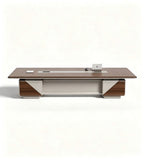 Geometric Design Business Conference Table