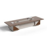 Geometric Design Business Conference Table