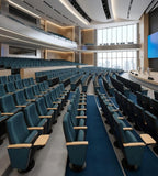 Business Auditorium Chair with Writing Tablet