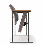 Modern Minimalist Solid Wood Auditorium Chair