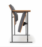 現代簡約實木禮堂椅 Modern Wood Auditorium Chair with Tablet