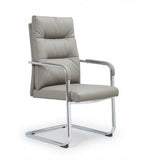 簡約灰色皮革會議椅 Leather Conference Chair
